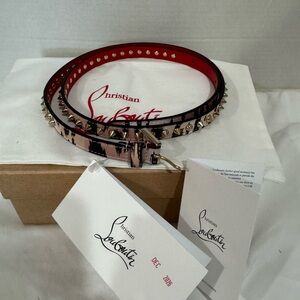 Christian Louboutin Studded Belt